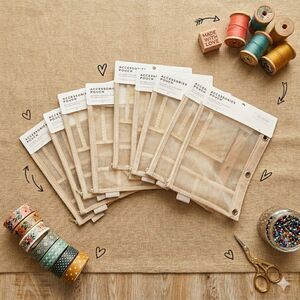 Accessories Pouch Bundle for Crafts, Snacks, ETC.